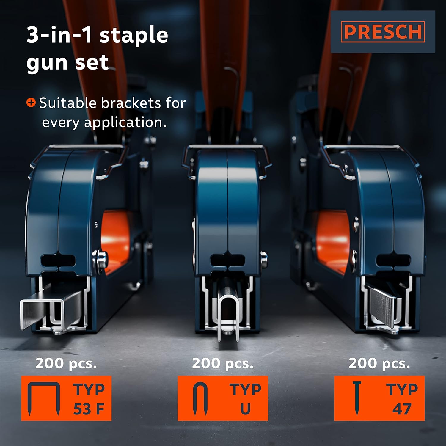 presch staple gun with staples – 600pcs. heavy duty stapler for wood, cable, wire, furniture, wall and carpet – upholstery staple gun presch staple gun with staples – 600pcs. heavy duty stapler for wood, cable, wire, furniture, wall and carpet – upholstery staple gun