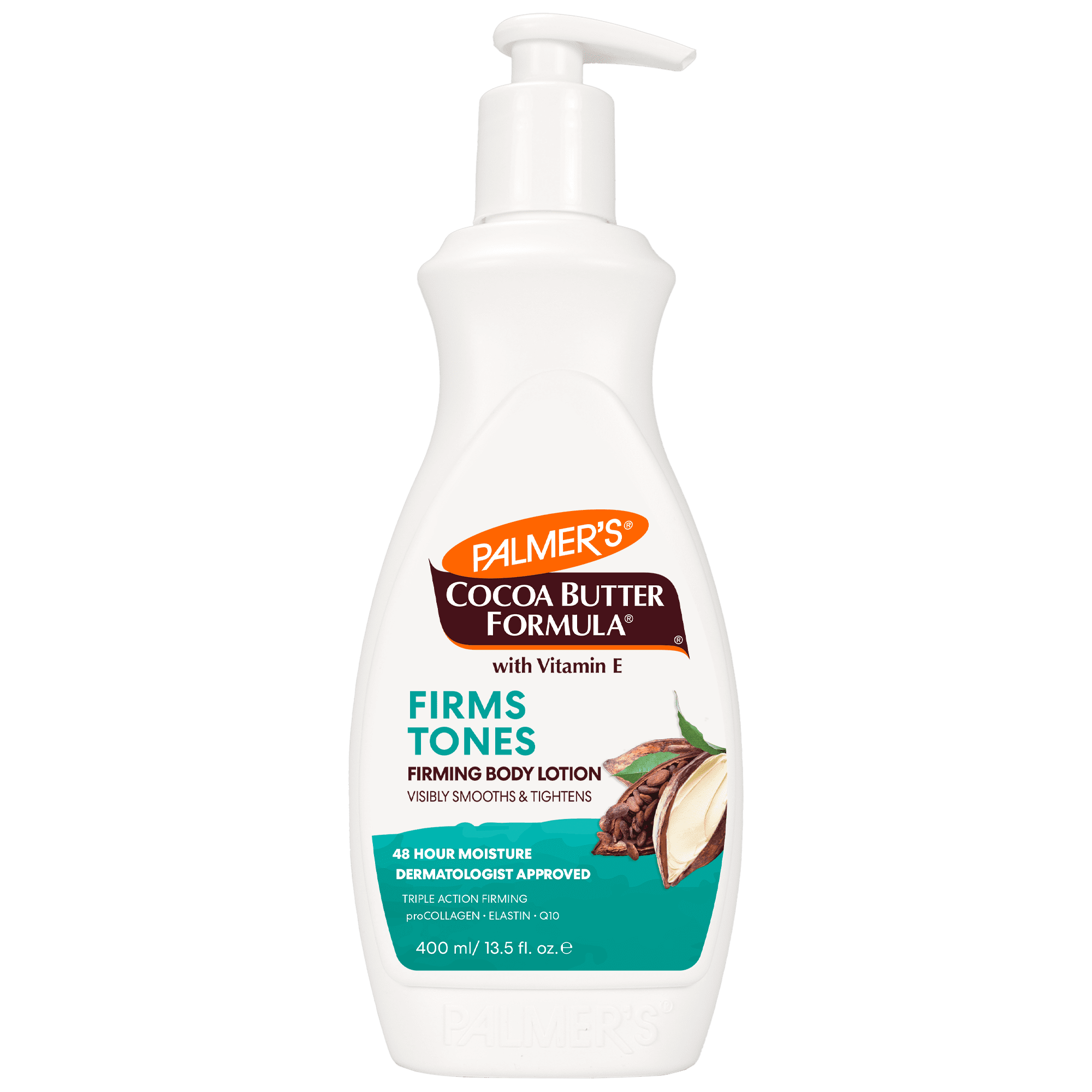 Palmer’s Cocoa Butter Formula Firming Body Lotion Smooths and Tightens Loose Dry Skin, 13.5 fl. oz.